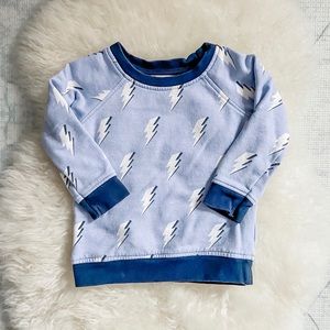 MONICA and ANDY Lightning Sweatshirt